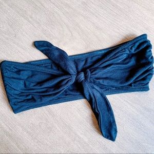 Free People Black Tie Bandeau